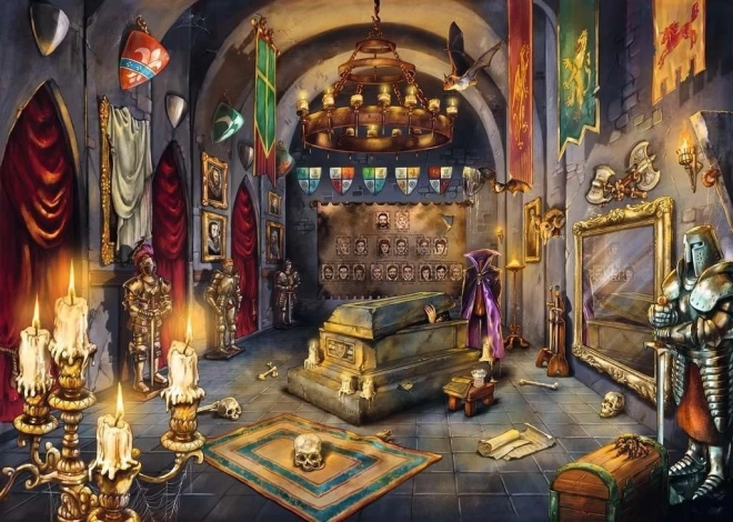 Puzzle 1000 piese – castelul vampirilor RAVENSBURGER