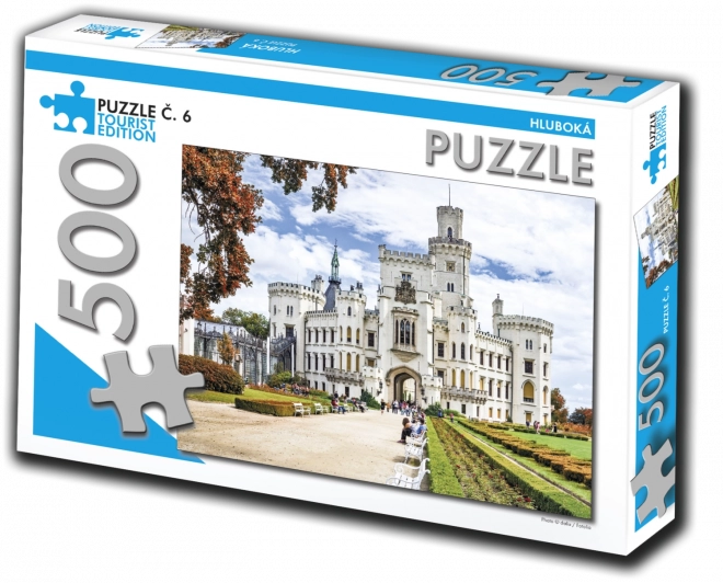 Puzzle Hluboká – ediție turistică, 500 piese