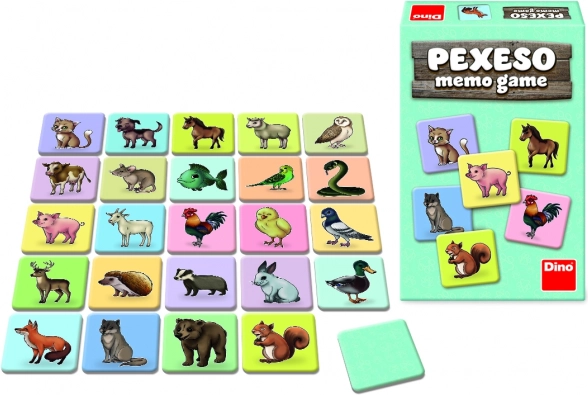 Pexeso Animăluțe de la Dino