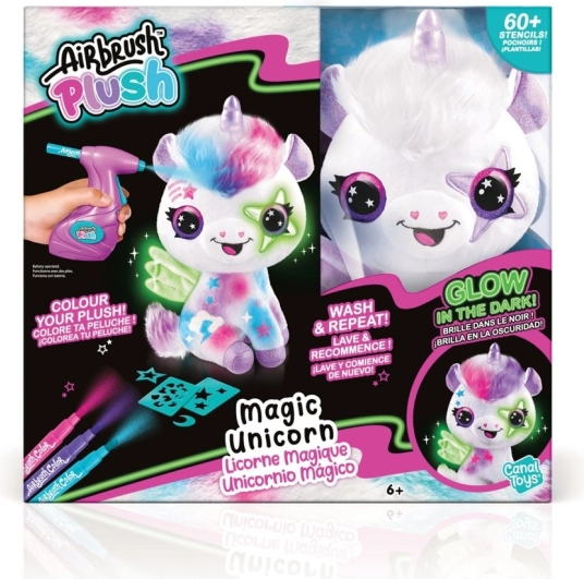Studio de Aerograf – Unicornul Fermecat care strălucește în întuneric