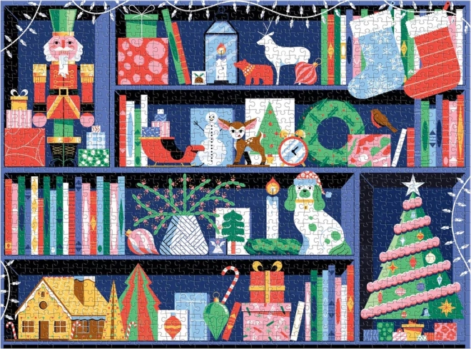 Puzzle decorați rafturile 1000 de piese