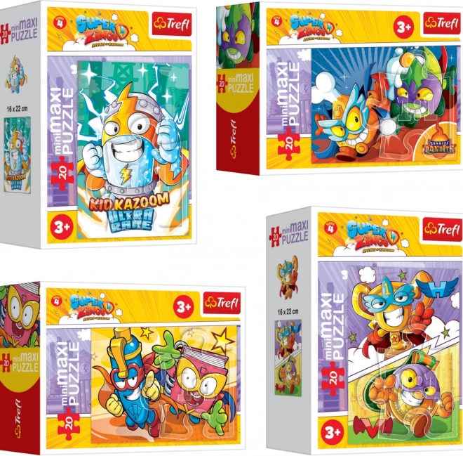 Puzzle Kid Kazoom și Super Zings: În acțiune
