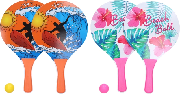 Tenis de plajă cu motiv stilat