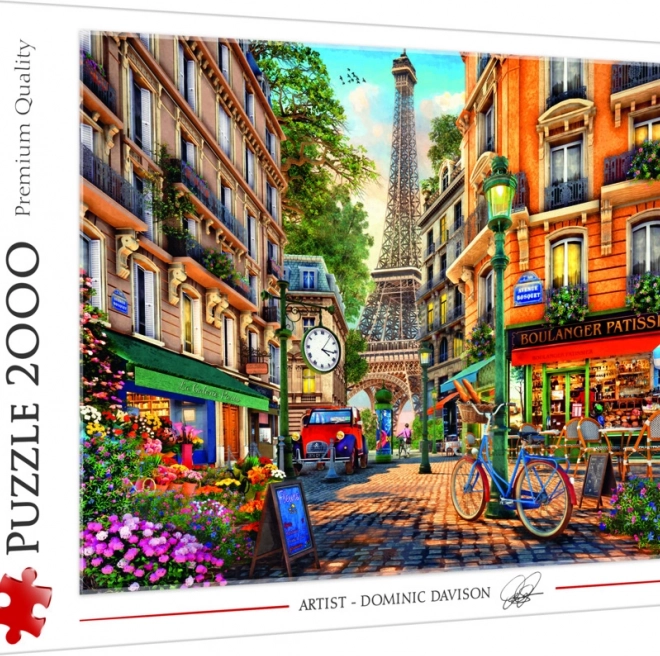 Puzzle 2000 piese – După-amiază la Paris