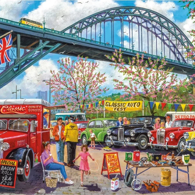 Puzzle Newcastle XL 500 piese de la Gibsons