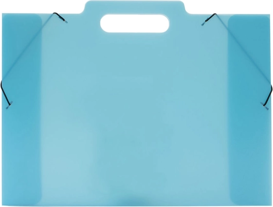Mapă triplă pentru desene A3 albastră Opaline Frosty