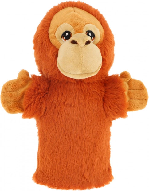 Keeleco orangutan eko jucărie de mână din pluș 27 cm