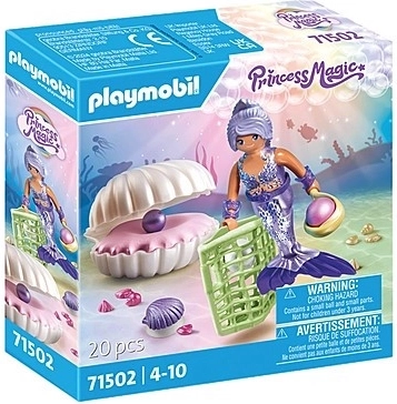 Playmobil Princess Magic – sirenă cu scoică de perlă