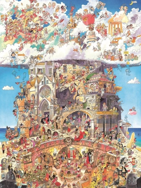 Puzzle Heye Rai și iad 1500 piese