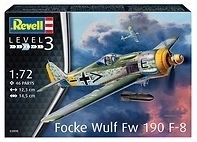Model din plastic al avionului Focke-Wulf FW 190 F-8