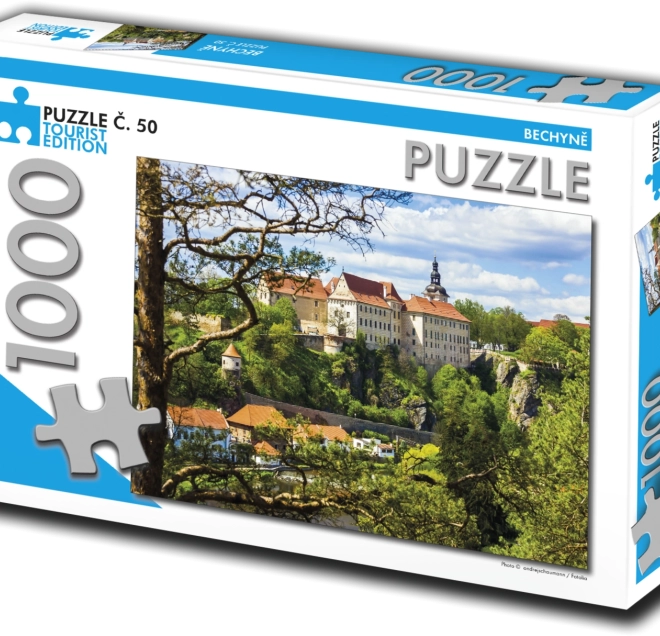 Ediția turistică puzzle Bechyně 1000 de piese