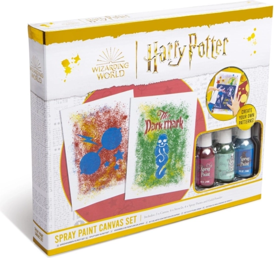 Set pictură pe pânză cu spray HARRY POTTER