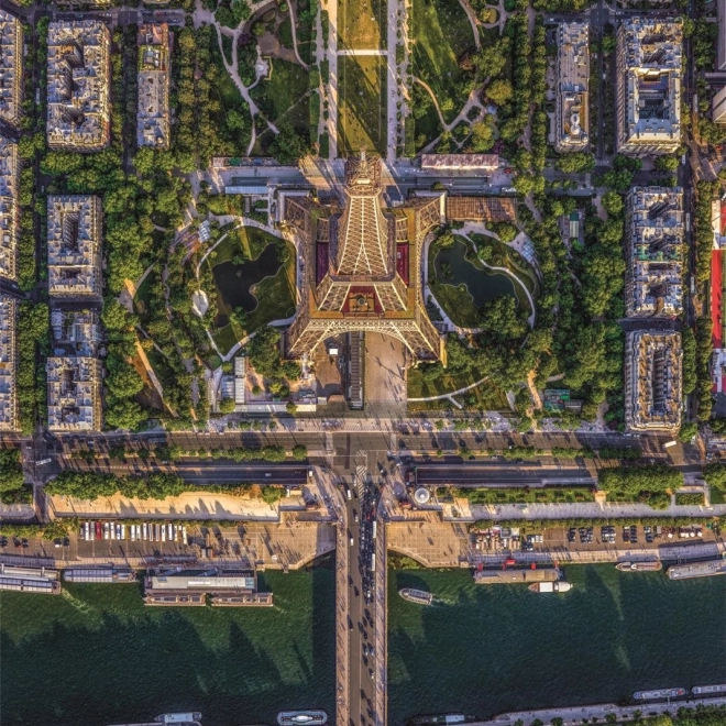Puzzle 1500 piese cu tema Turnul Eiffel - Clementoni