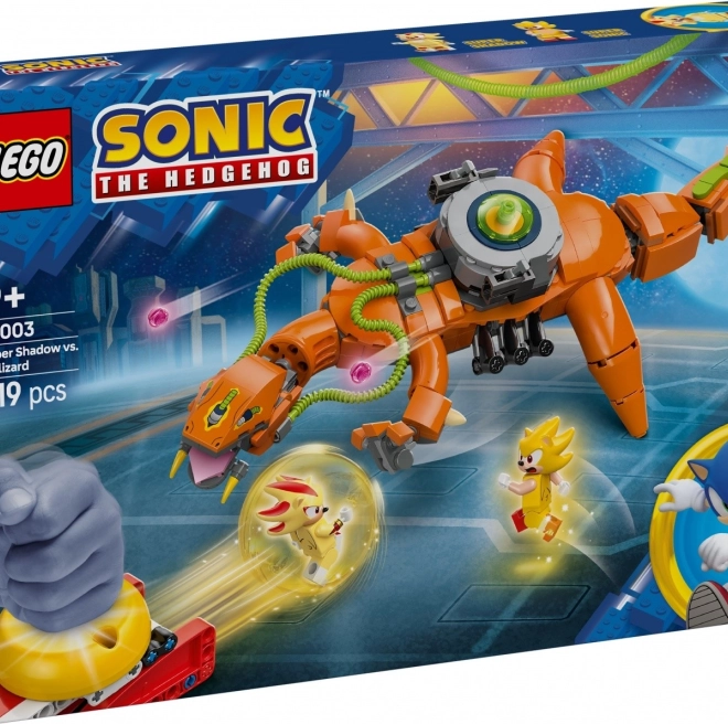 Set de construcție Sonic Super Shadow și Biolizard