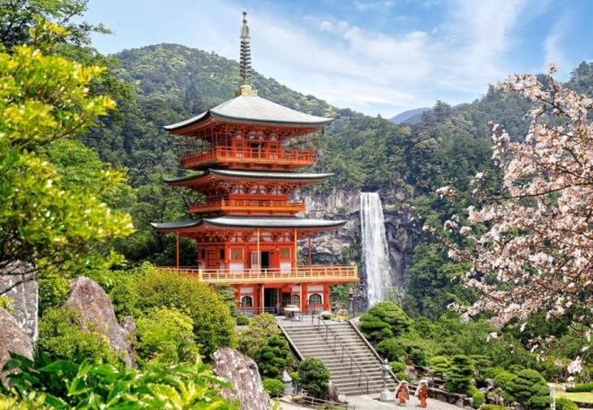 Puzzle Templul Seiganto-ji, Japonia 1000 piese