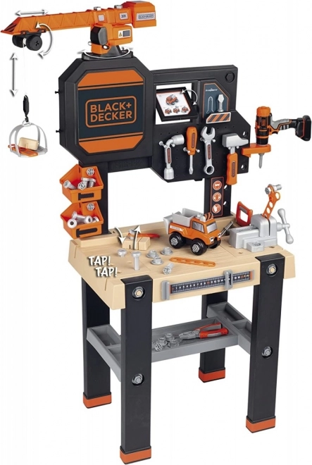 Atelier de lucru cu macara Black+Decker