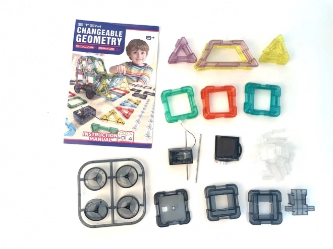 Set de construcție geometrică solară