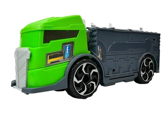 Set camion cu dinozauri transporter