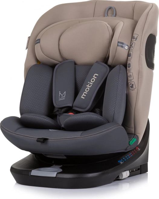 Scaun auto Chipolino Motion i-Size 40-150 cm Isofix 360 Macadamia