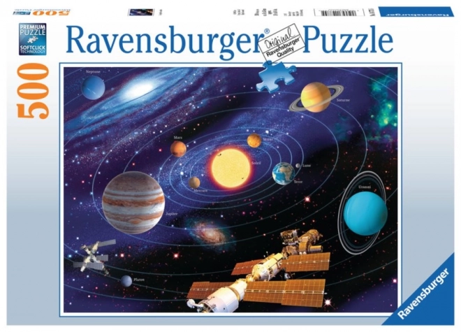 Puzzle Sistem planetar 500 piese