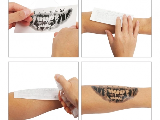 tatuaje Halloween temporare