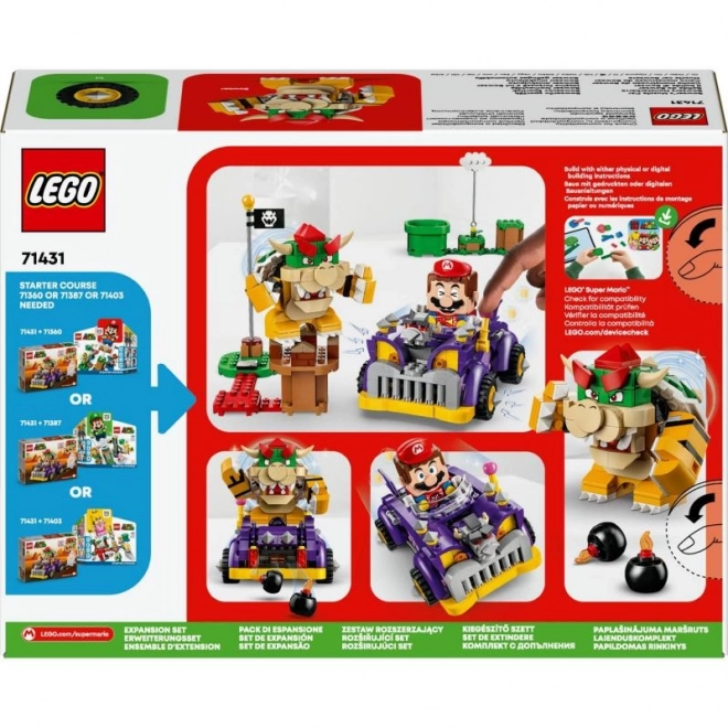 Set Extensibil Muscle Car Bowser LEGO Super Mario