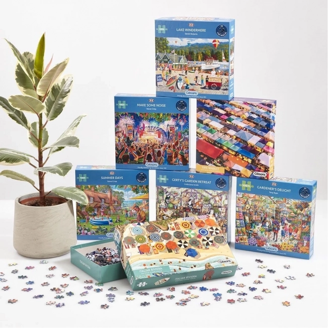 Puzzle 1000 piese Jezero Windemere - GIBSONS