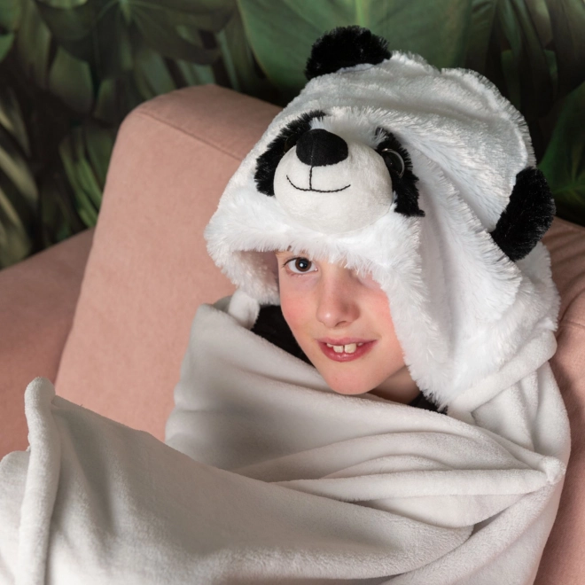 Pătură cu glugă Panda Cozy Noxxiez