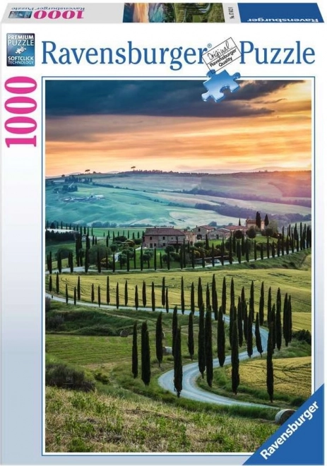 Puzzle Peisaj Val d'Orcia 1000 piese