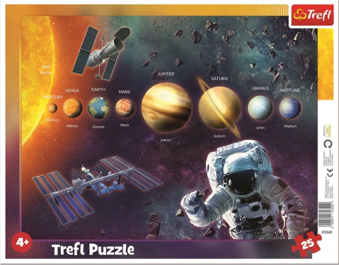 Puzzle Trefl sistem solar 25 de piese