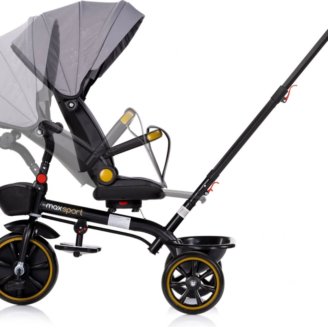 Triciclu Chipolino Max Sport 2în1 cu acoperiș detașabil