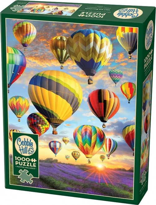 Puzzle cu baloane de aer cald - 1000 piese