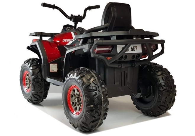 ATV pentru copii pe baterii roșu XMX607