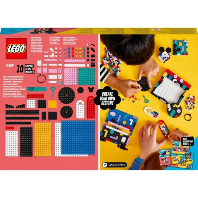 Lego Dots - set școlar Mickey Mouse și Minnie Mouse