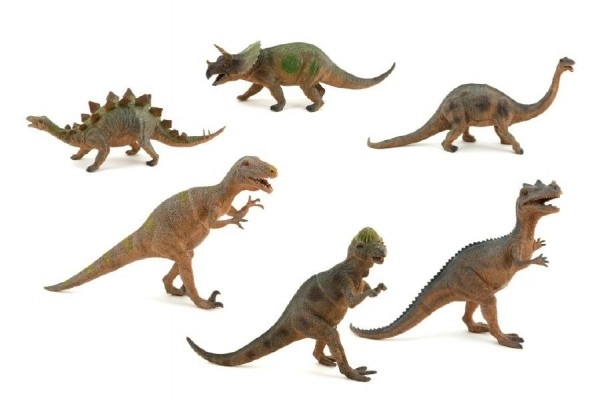 Dinozaur din plastic 47cm 6 modele în cutie