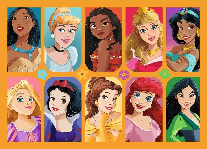 Pachet puzzle 4-in-1 Disney povești cu prințese