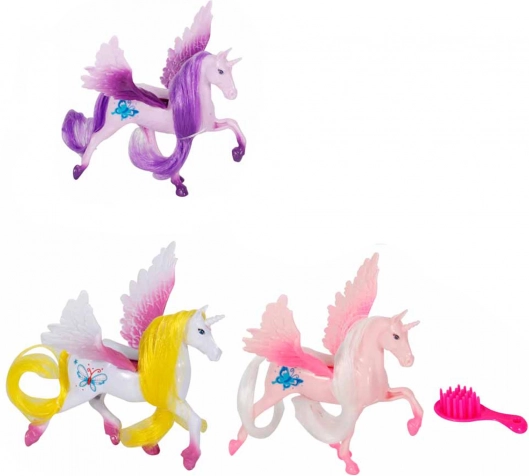 Unicorn cu pieptene 11 cm