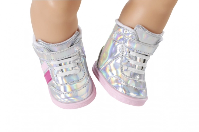 BABY born Pantofi sport holografici pentru păpuși 43 cm