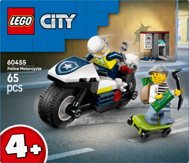 Lego City Poliție: Urmărire pe motocicletă