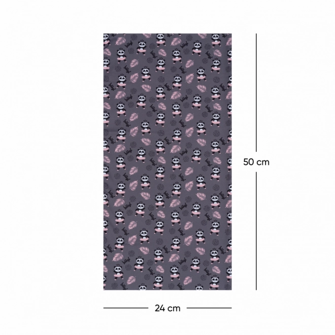 Bandana multifunctională Panda pentru adulți