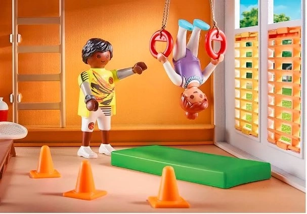 Set figurine City Life: Extensia sală de sport