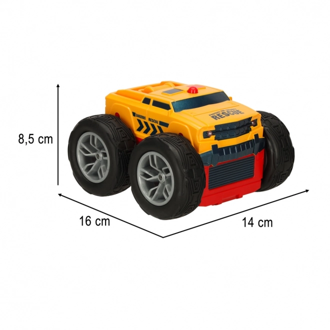 mașină controlată de la distanță revolt 2 sided rescue racer