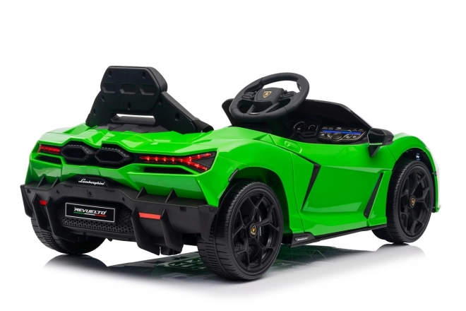Mașinuță electrică Lamborghini Revuelto verde
