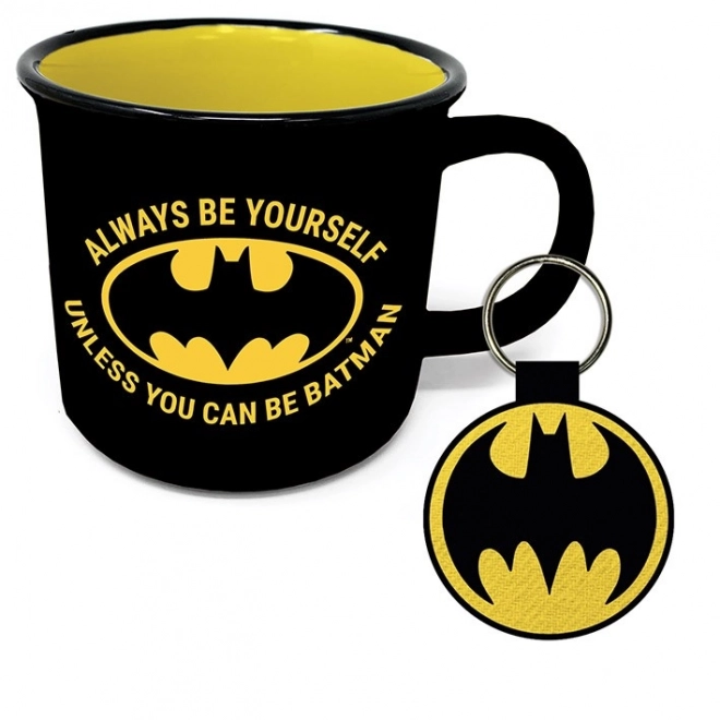 Set cadou Batman cană și breloc