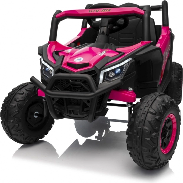 Automobil electric pentru copii Buggy Madman UTV-MX roz