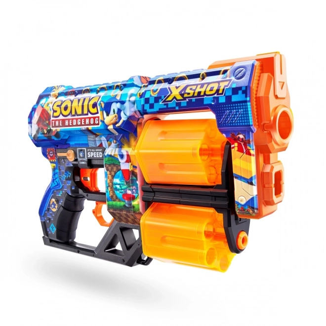 Blaster X-Shot Skins inspirat de Sonic the Hedgehog