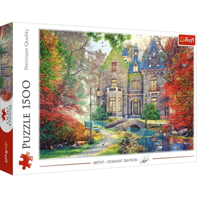 Puzzle 1500 Piese - Conac de Toamnă TREFL