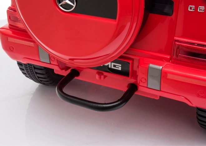 Mașină cu acumulator pentru copii Mercedes G63 roșie