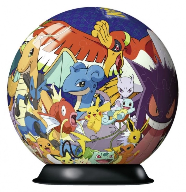 Puzzle 3D cu 72 de piese Kula Pokemon