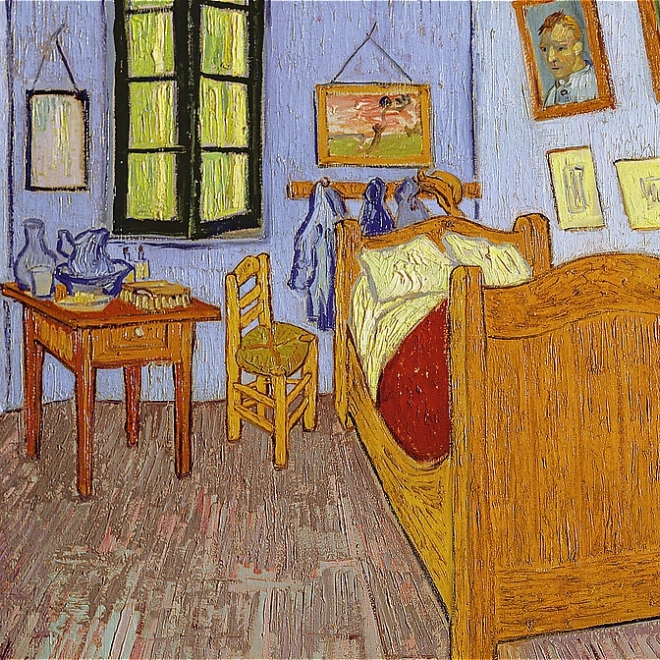 Puzzle artistic Ložnice din Arles 500 piese